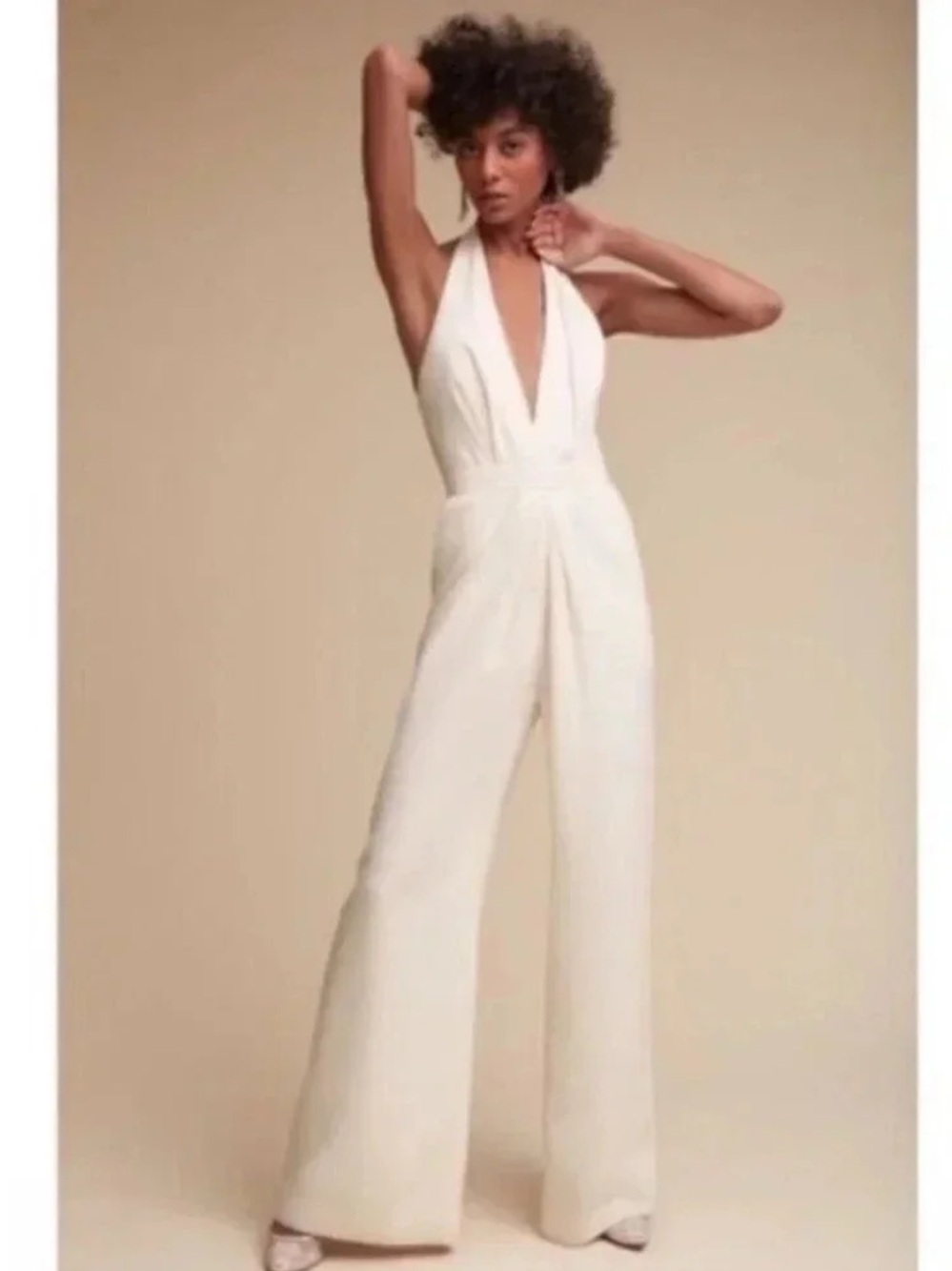 Jill Jill Stuart x Anthropologie Mara Wide Leg Jumpsuit